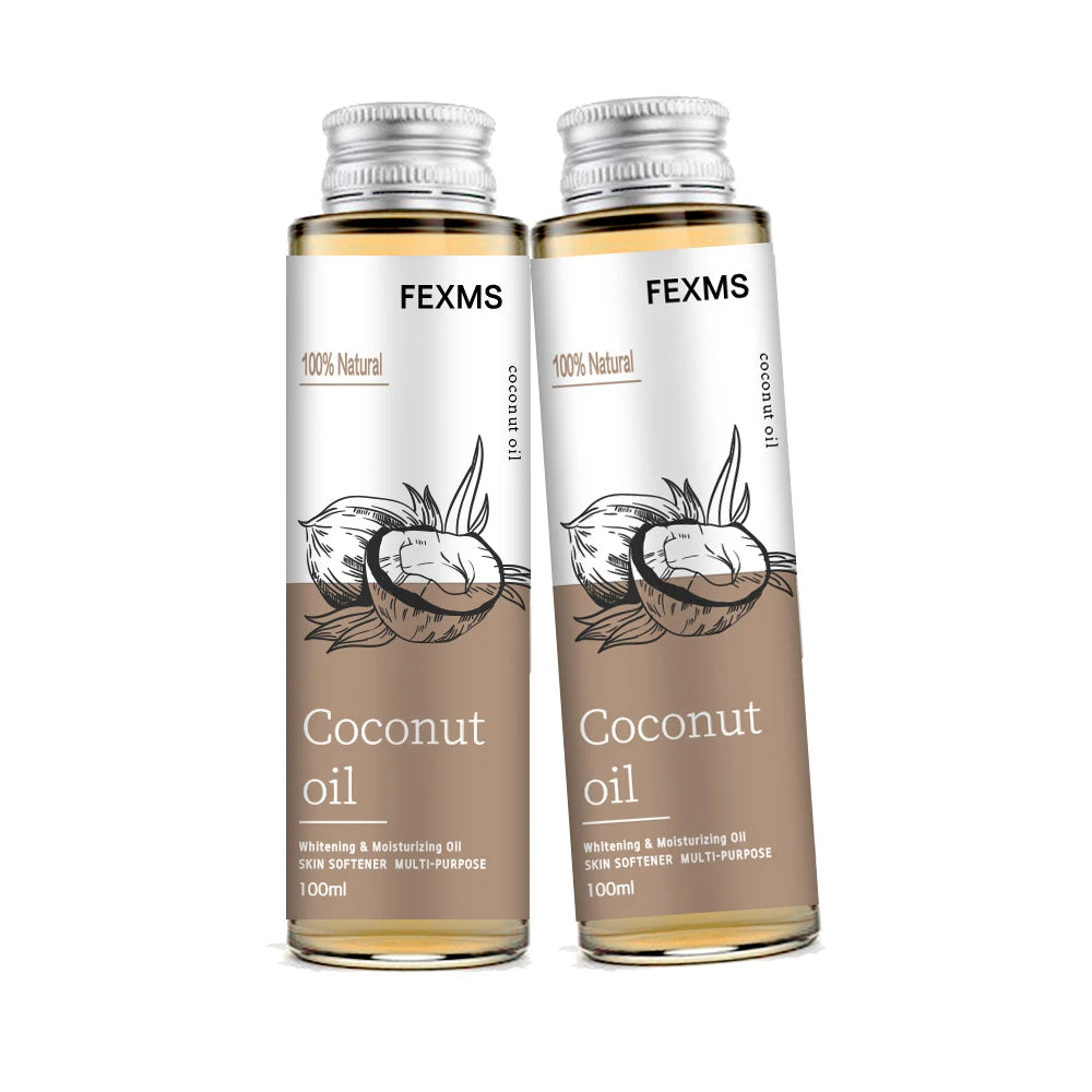 Coconut Oil - Relaxing Massage Oil, Liquid Carrier Oil for Diluting Essential Oils - Skin, Lip, Body & Hair Oil Moisturizer