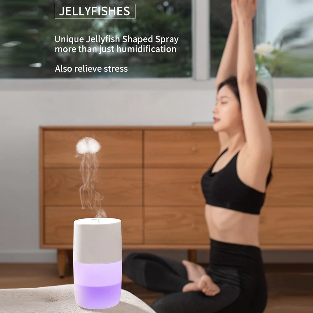 300ml Essential Oil Diffuser, Ultrasonic Humidifier & Air Purifier with 7 Color LED Night Light | Quiet Operation, Includes Rela