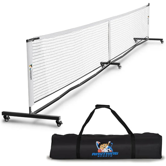 Deluxe Heavy Duty Pickleball Net with Wheels 2.0